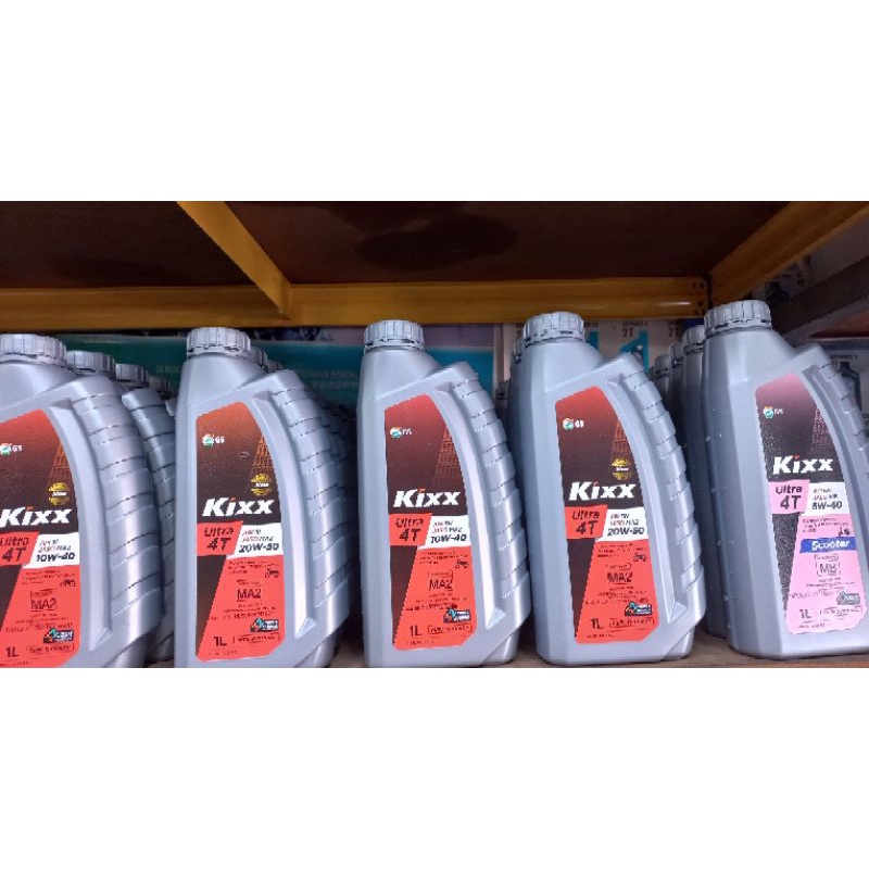 KIXX SEMI/FULLY SYN 4T ULTRA 1L | Shopee Malaysia