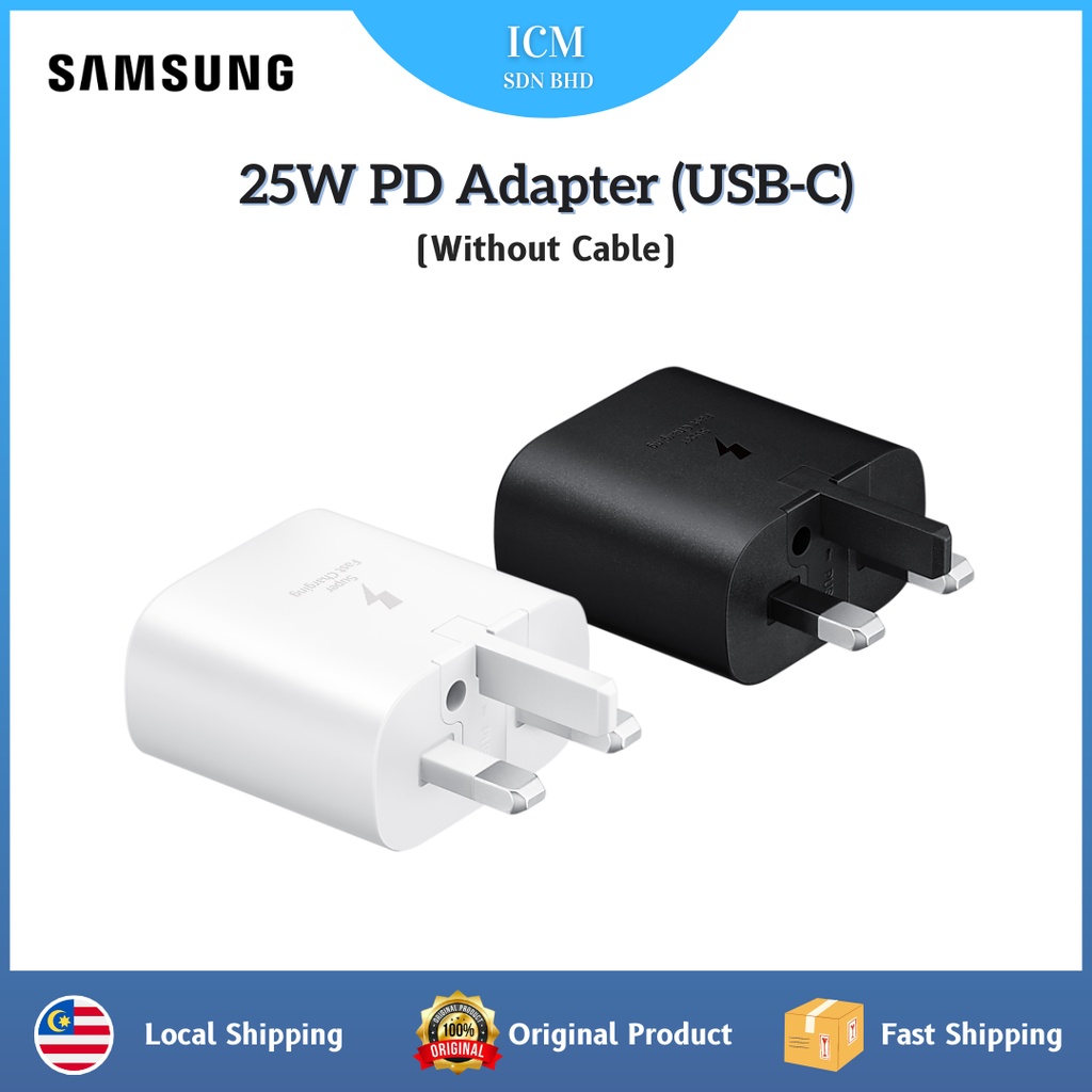 Original Samsung W Pd Adapter Usb C Without Cable Shopee Malaysia