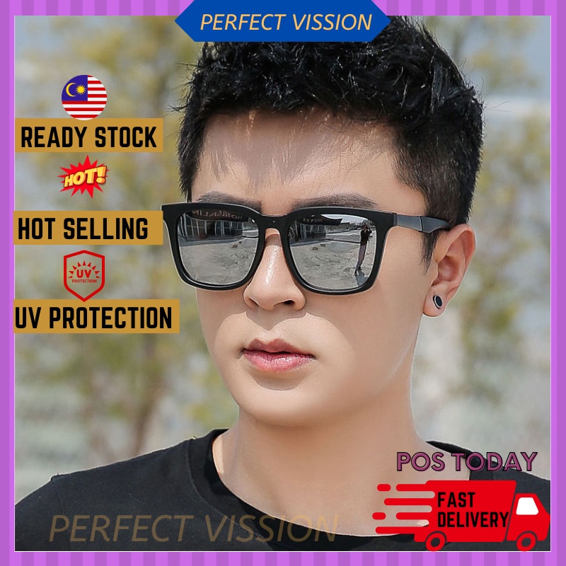 (READY STOCK)Spek Mata Viral Shades Sunglasses Men's Fashion Sunglasses UV400 Korean Cermin Mata Glasses Eyeglasses