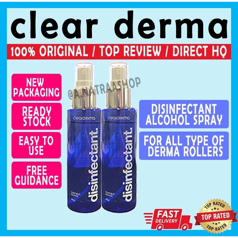 Derma Roller Disinfectant Cleanser / Isopropyl Alcohol Spray