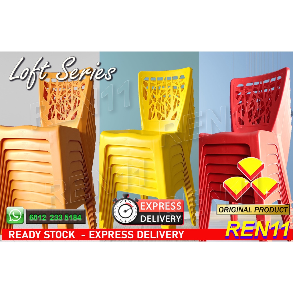 Klang Valley3v EZ701 Plastic Chair,Design Chair,kerusi makan ,Cafe Chair,Dining Chair,Dining Furniture, side chair