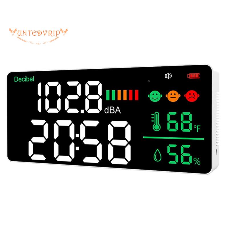Decibel Meter Wall Hanging Sound Level Meter 30130DB Range 11 Inch
