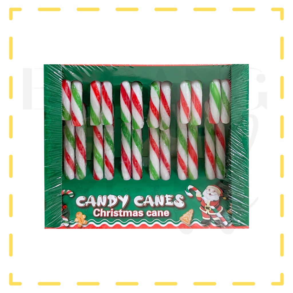 [HALAL] 12pc Christmas Candy Cane for party, kids, games, gift Shopee