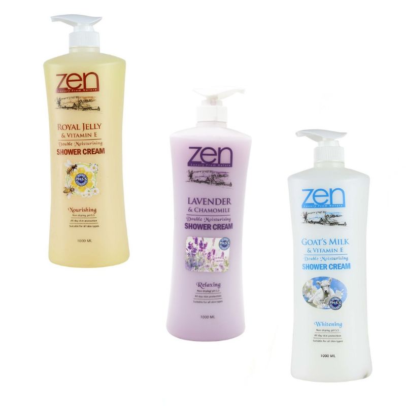 Zen Garden Double Moisturizing Shower Cream 1L Shopee Malaysia