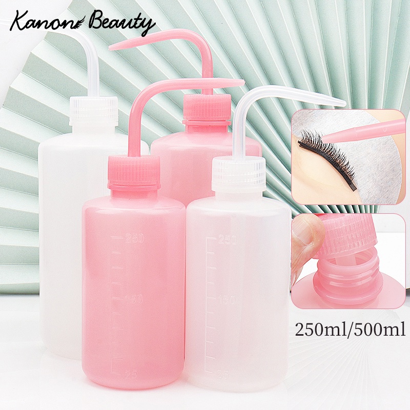 250/500 ml Eyelash Cleaning Washing Bottle Eyebrow Remover Skin Care graft lash Cleanser Bottle Eyelash Extension Makeup Tools