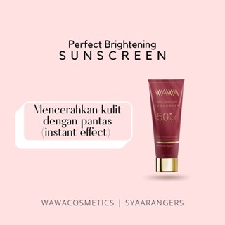 Sunscreen Wawa Zainal by Wawa Cosmetics | Shopee Malaysia