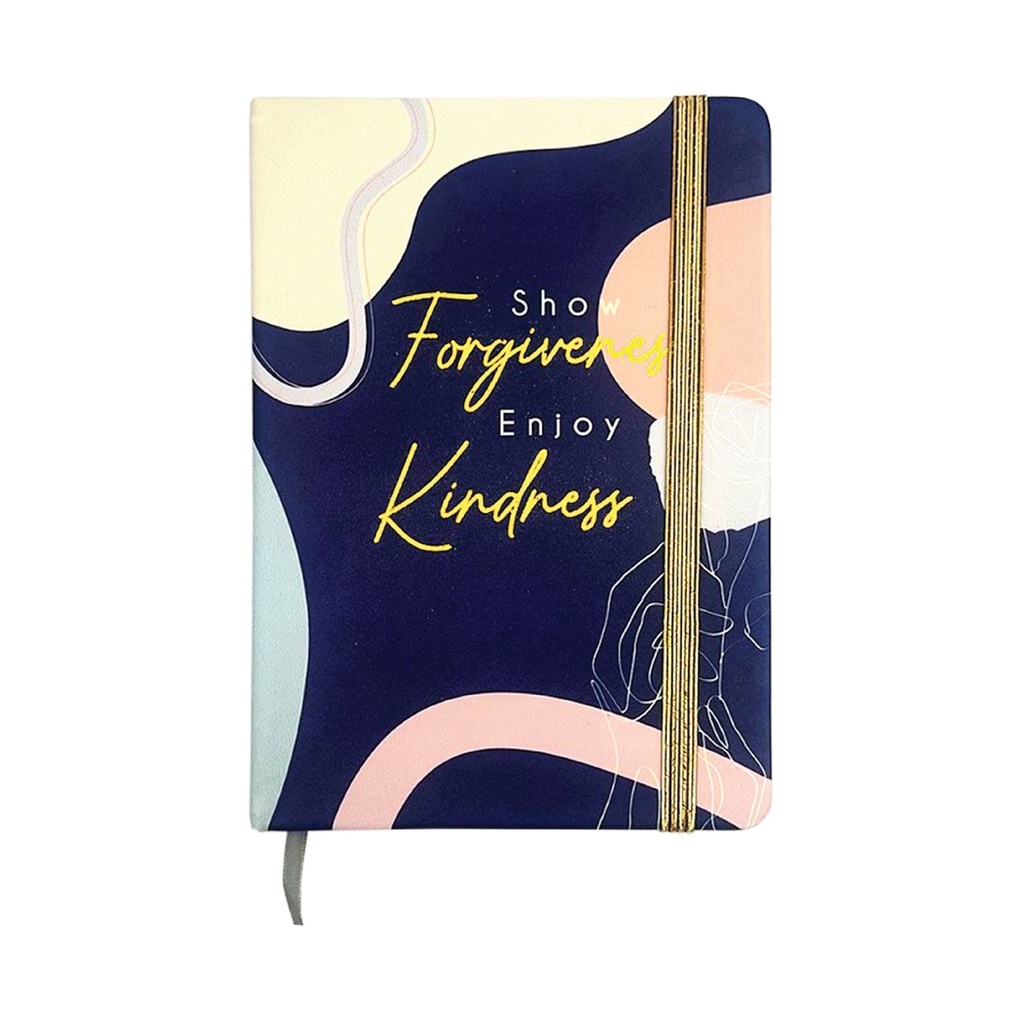 Dua Gifts Show Forgiveness, Enjoy Kindness - A5 PU Journal