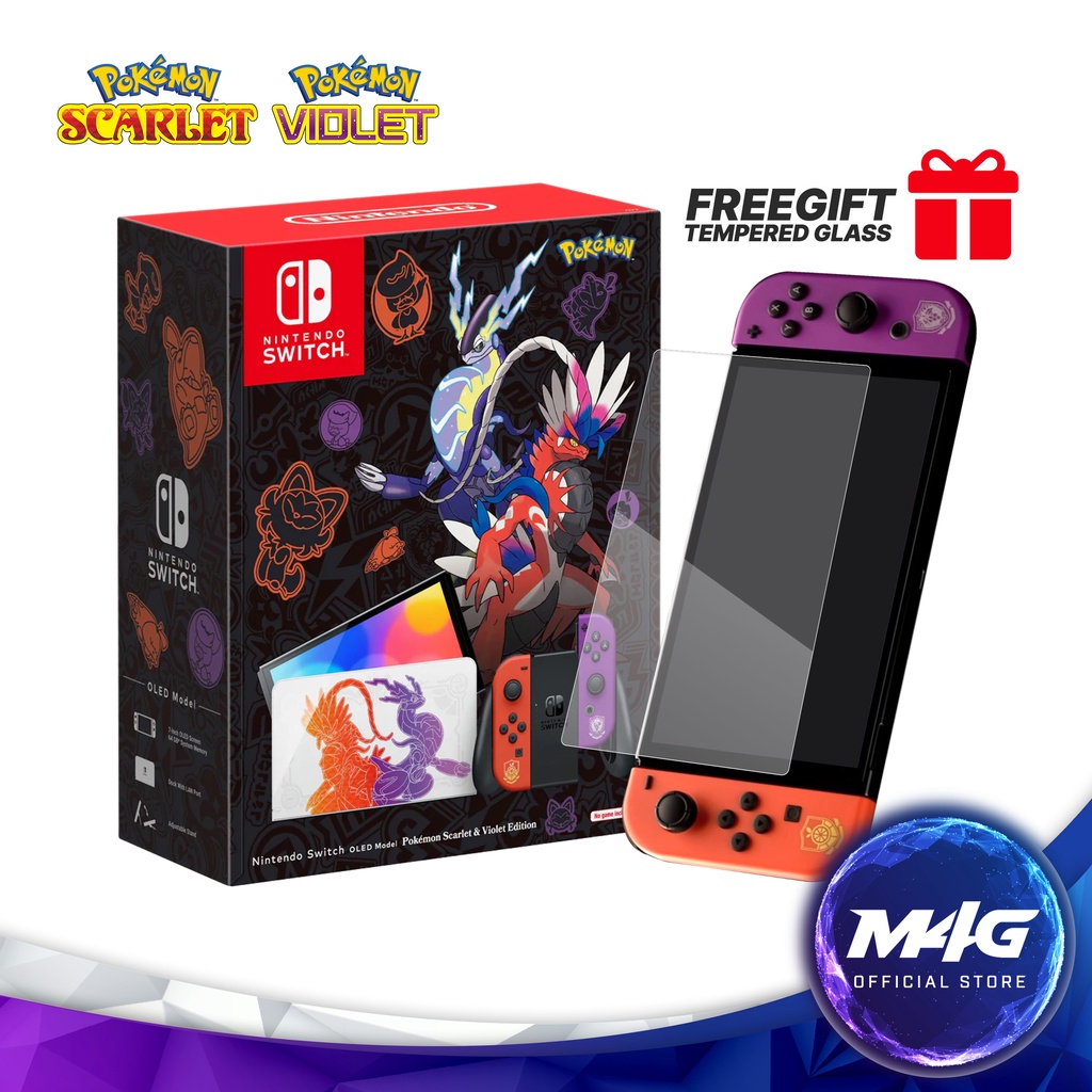 Nintendo Switch OLED Model Pokémon Scarlet & Violet Edition Console ...