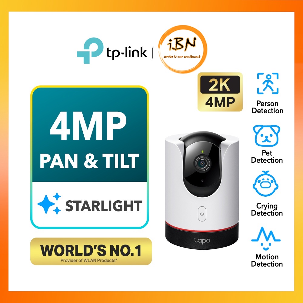 TP-Link Tapo C225 4MP/2K Security AI CCTV With Smart Detection and ...