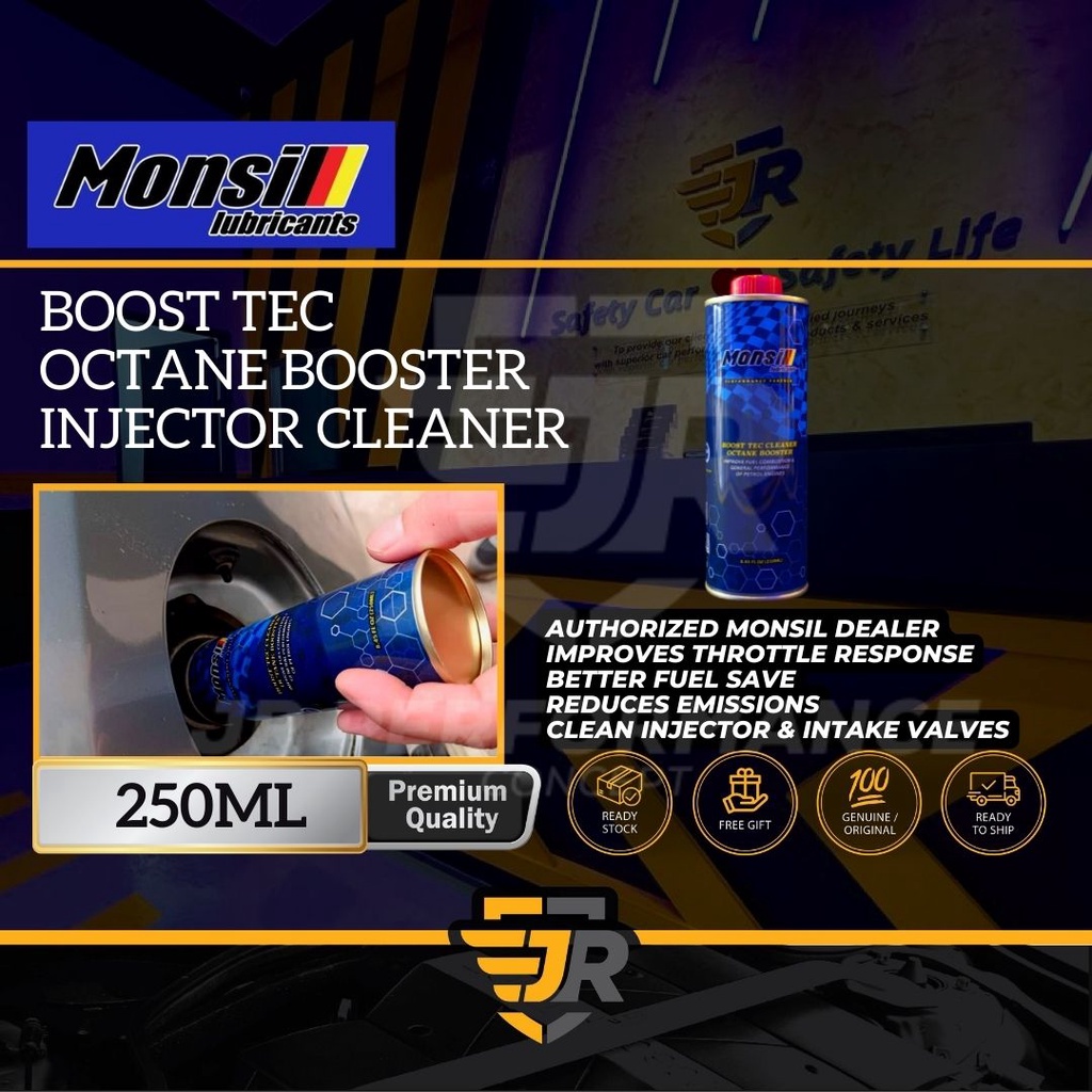 Monsil Boost Tec Cleaner Octane Booster (250ML) Toyota Perodua Proton