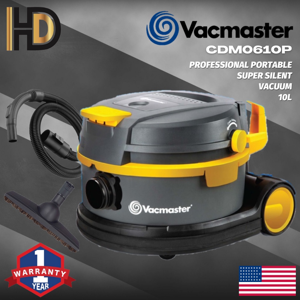 VACMASTER CDM0610P Super Silent Vacuum 10L / 58dB Super Silent / Most