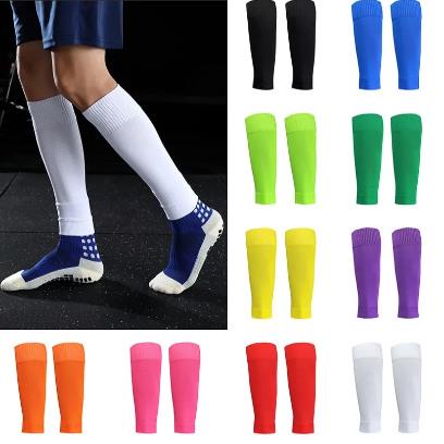 Elastic Soccer Shin Guards Adults Teenagers Football Leg Protection caneleira de peso Legwarmers Sports Shinguards