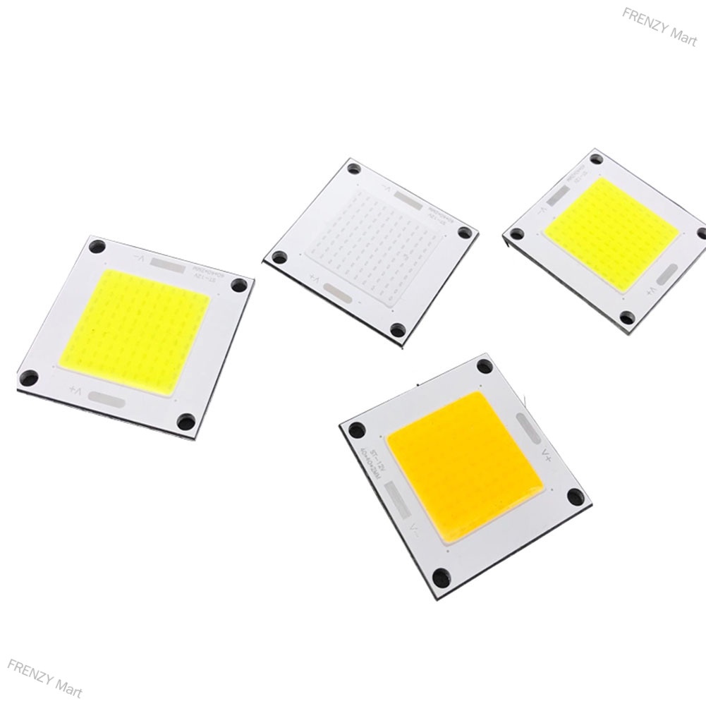 FRENZY Mart 50W 40X40mm LED Light Chip COB Integrated LED Lamp Beads DIY Floodlight Spotlight Bulb