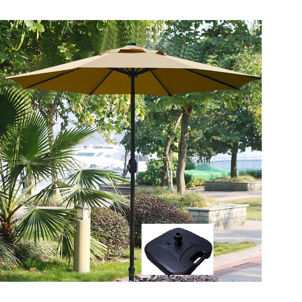 (Ready Stock)2.7M Patio Garden Umbrella Outdoor Sunshade Umbrella Outdoor(MAX 2PCS FOR 1 ORDER)