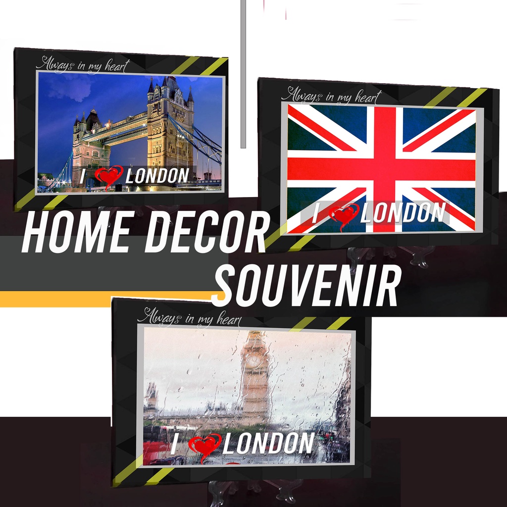 Home Decor London United Kingdom Britain Souvenir Gift Display