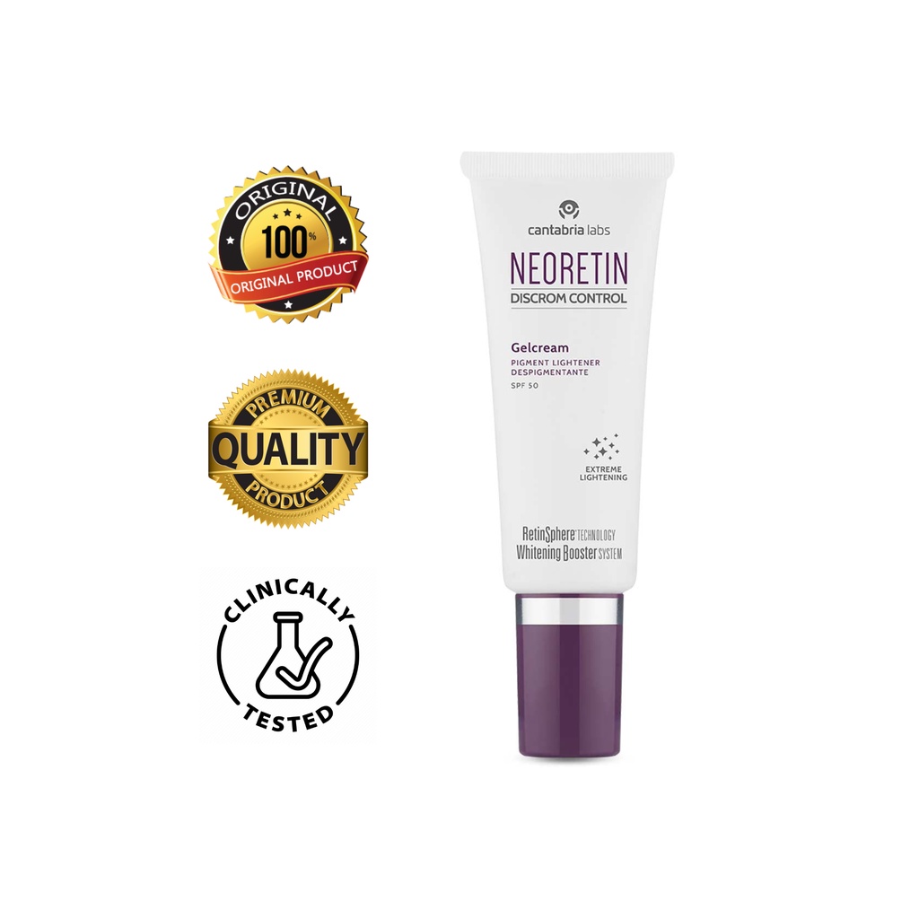 Neoretin Gel Cream SPF 50 Discrom Control 40ml Shopee Malaysia