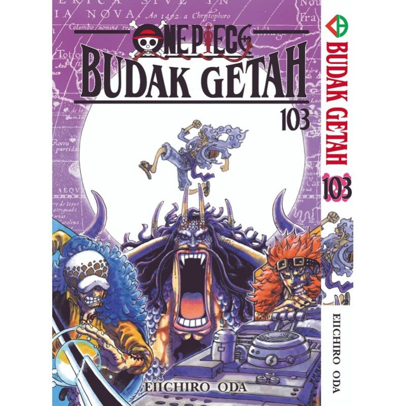 One Piece Budak Getah Bm Komik Vol 91 103 New And Seal Shopee