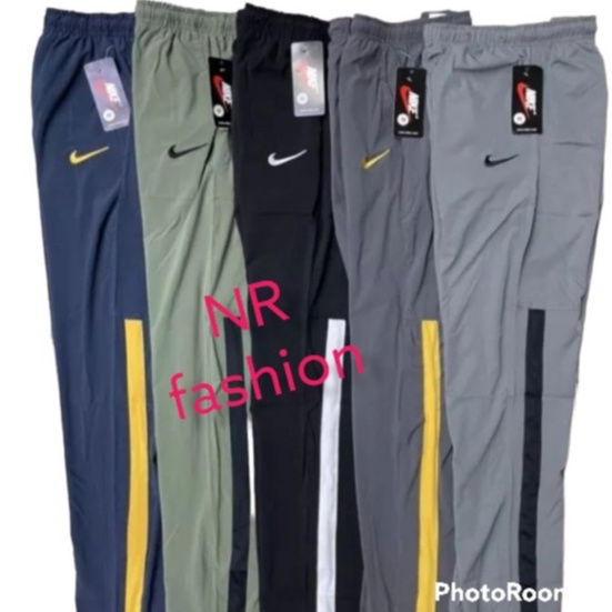 Tracksuit premium @NIKE@ strachable Kain tebbal,unisex seluar tracksuit ...