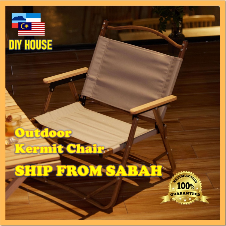 SABAH READY STOCK Camping Chair Lightweight Foldable Kerusi Camping