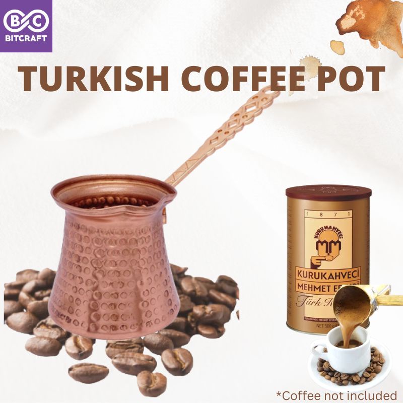 Turkish Coffee Pot Maker Cezve Ibrik Teko Kopi Turki Bitcraft