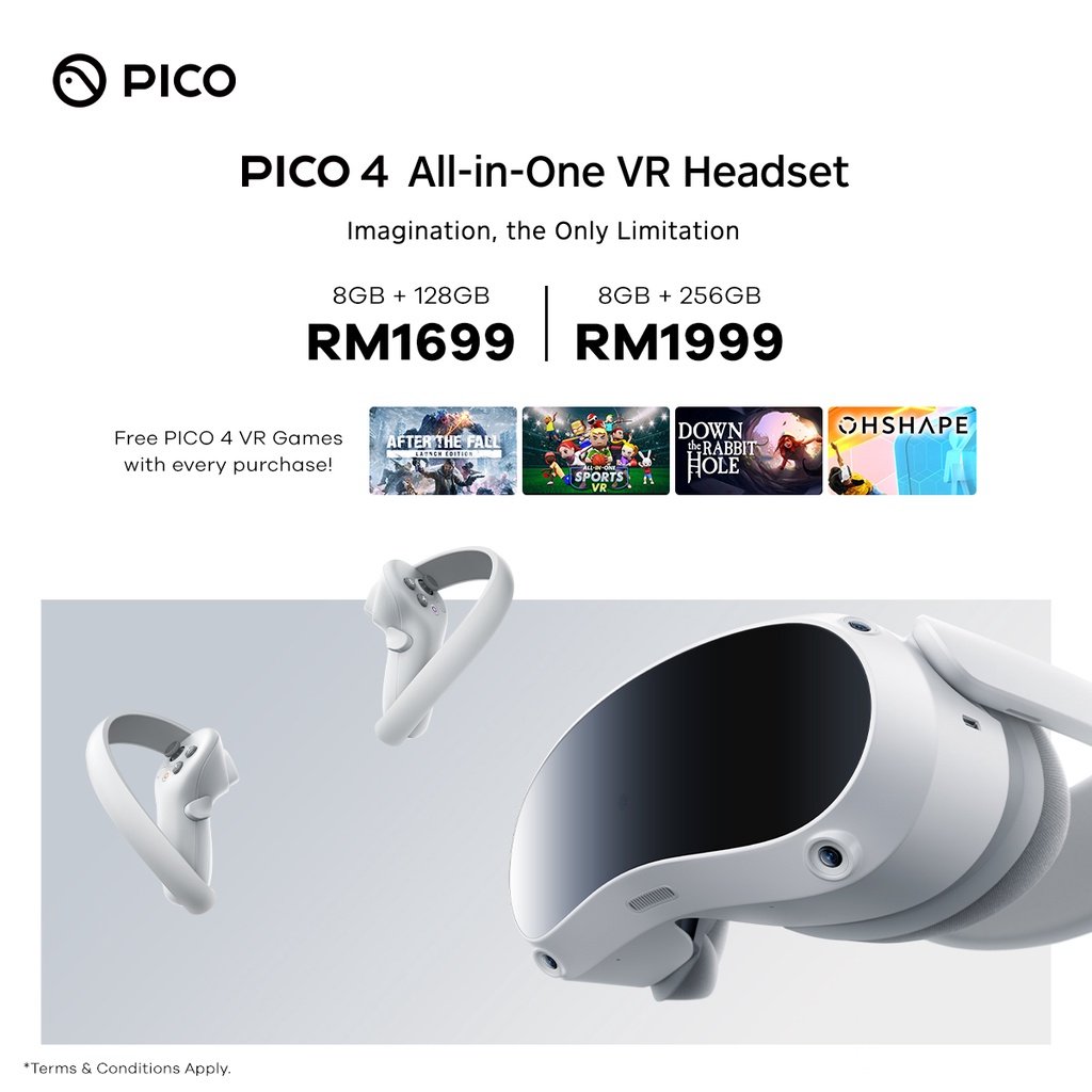 Pico4 128GB VR ヘッドセット - nayaabhaandi.com