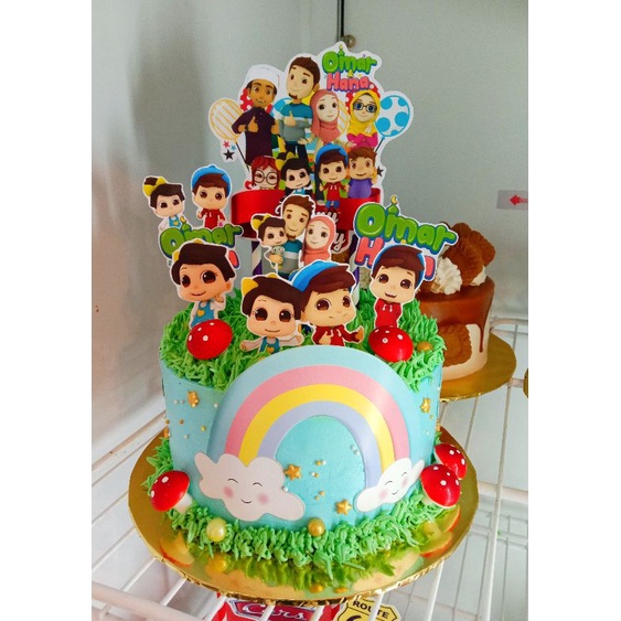 Omar dan hana Topper cake | Shopee Malaysia