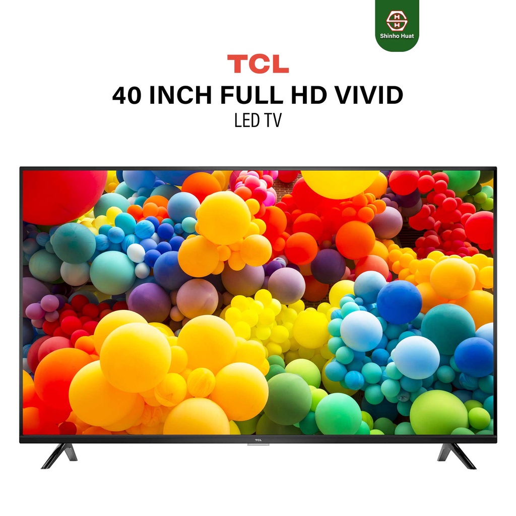 Tcl 40 Inch Full Hd 1080p Led Tv 40d3000 Dvb T2 Mytv Decoder Build In Shopee Malaysia 7957