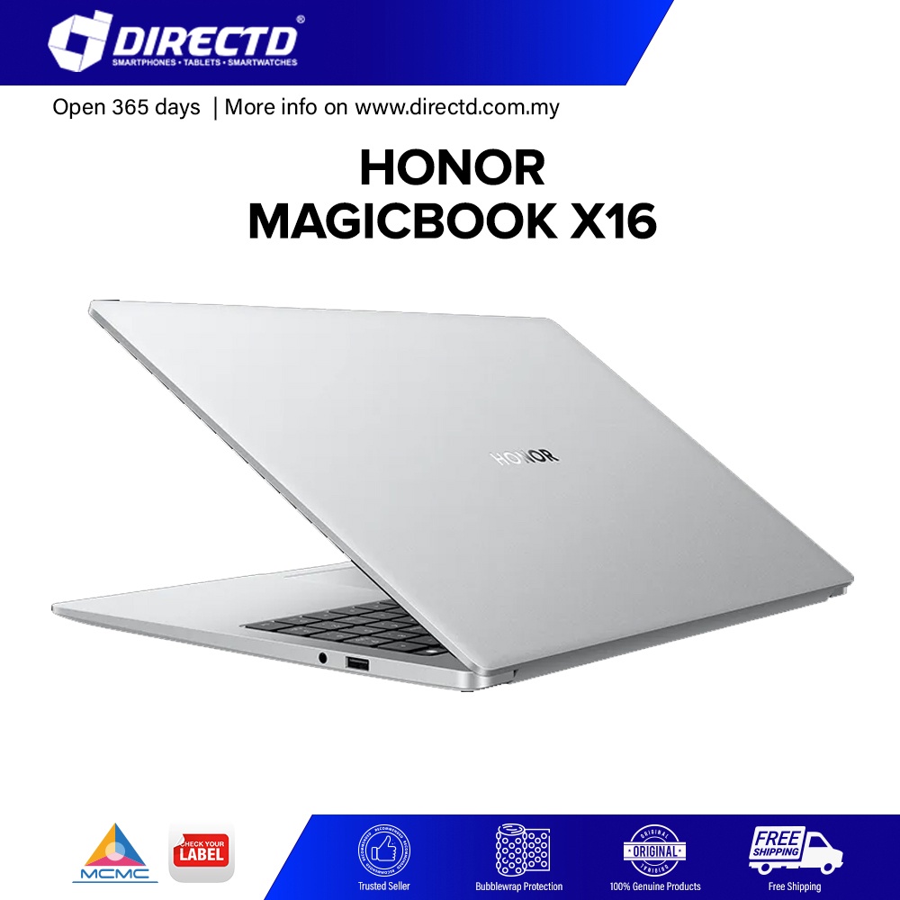[NEW] HONOR MagicBook X16 (16.1" | i5-1235U | 8GB+512GB | Win11 ...