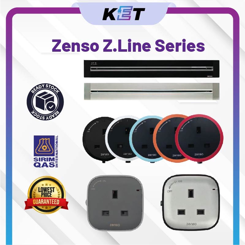 [SIRIM] ZENSO Z.Line 600MM / 800MM / 1000MM Power Track + FREE 3