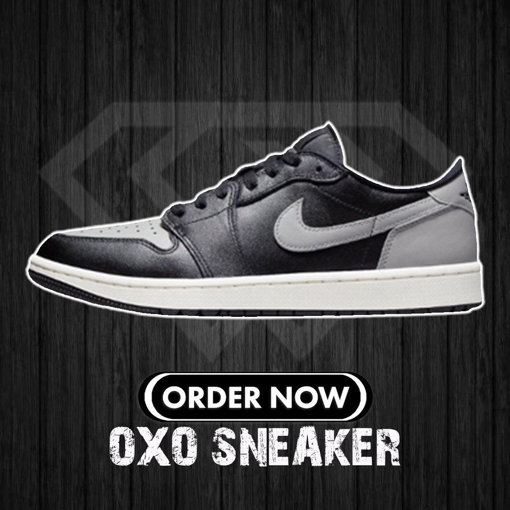 AIR JORDAN 1 LOW GOLF SHADOW AJ1 影子灰 (Originals Quality 100%) DD9315-001 NIKE SNEAKERS WOMEN MEN SHOES SHOE KASUT