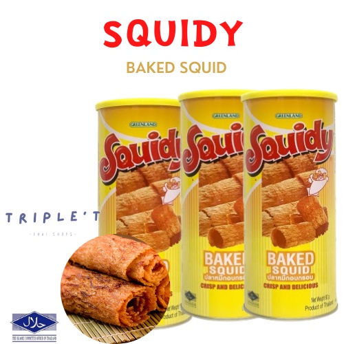 READY STOCK_SQUIDY BAKED SQUID_THAI SNACK_60G_SHIP OUT WITHIN 24 HOUR