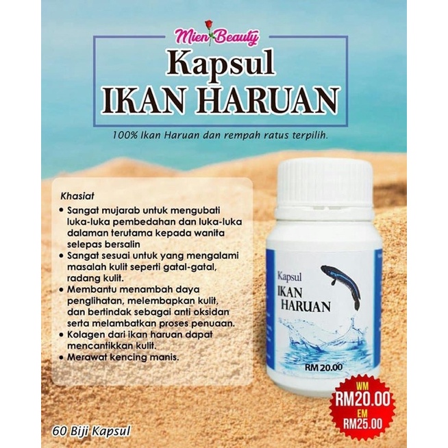 Original Kapsul Ikan Haruan | Shopee Malaysia