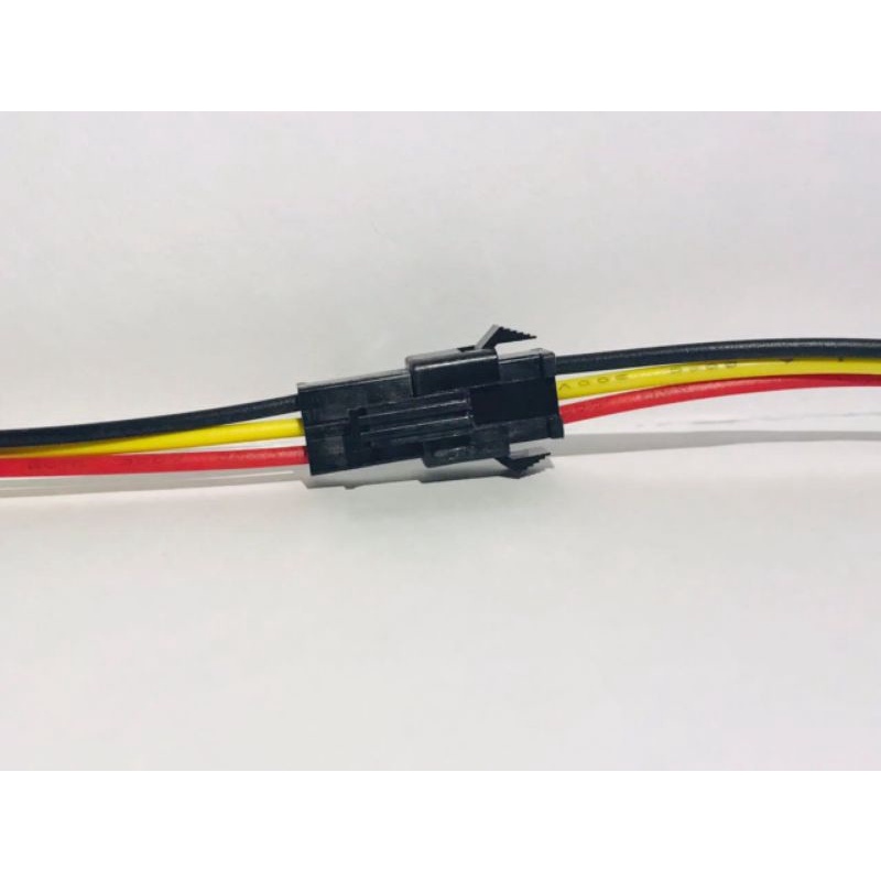 1 Pairs 10CM Long JST SM 3P Plug Male to Female Wire Connector LED ...