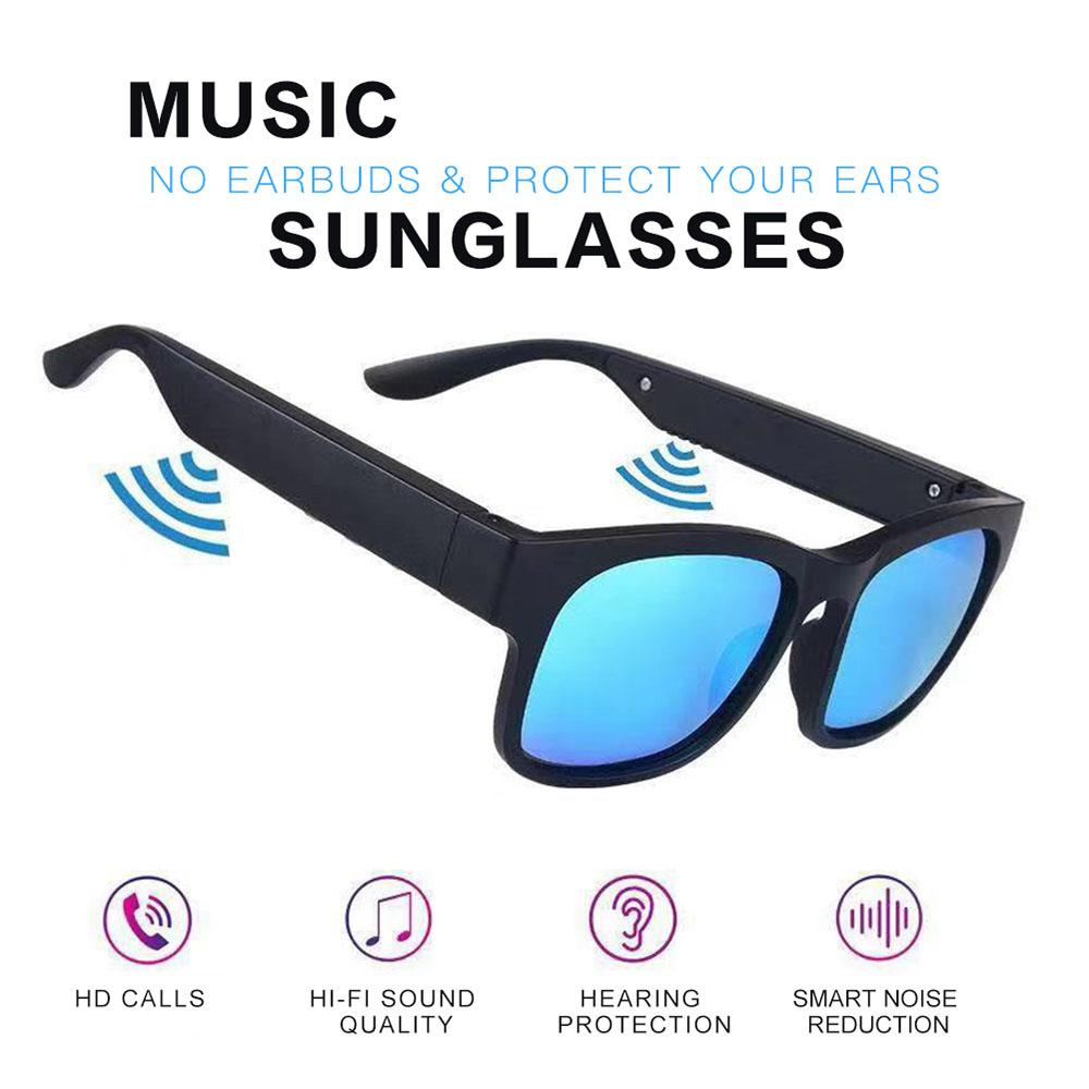 A14 Bluetooth 5.0 Sunglasses Headphones 3-in-1 Smart Glasses With Microphone Sports Waterproof Wireless Stereo Speaker