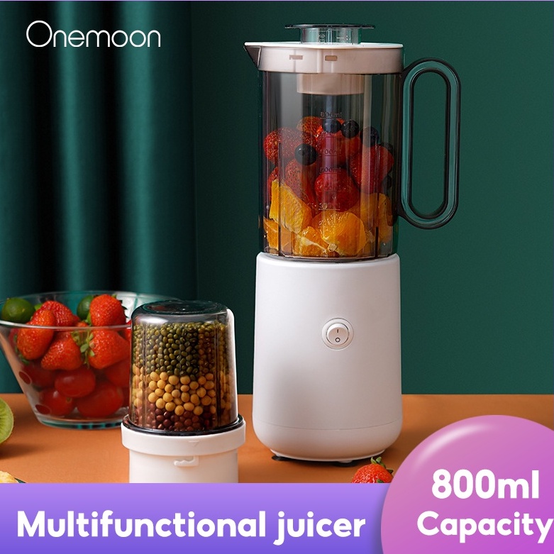 Onemoon OM0011 Juicer 800ml multi-function Fruit Extractors blender Wireless Portable Large battery capacity USB Rechargeable