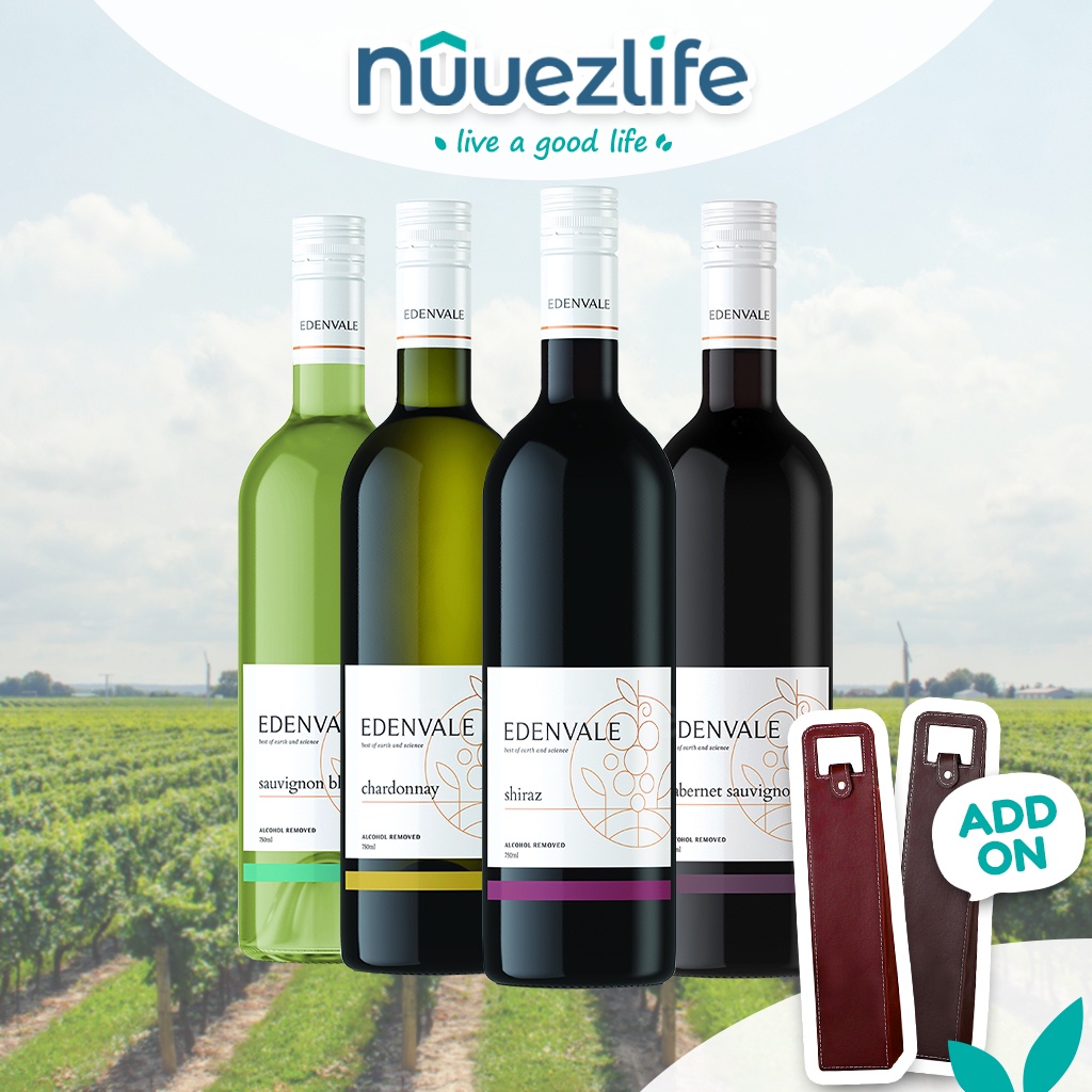 (Ready Stock) Edenvale Free Alcohol Removed White Red Wine Shiraz
