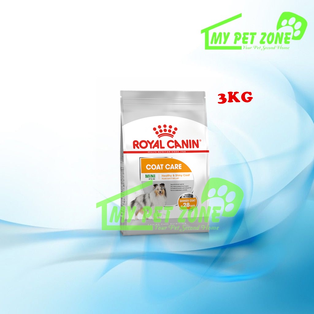 Royal Canin Mini Coat Care Dog Food 3KG Shopee Malaysia