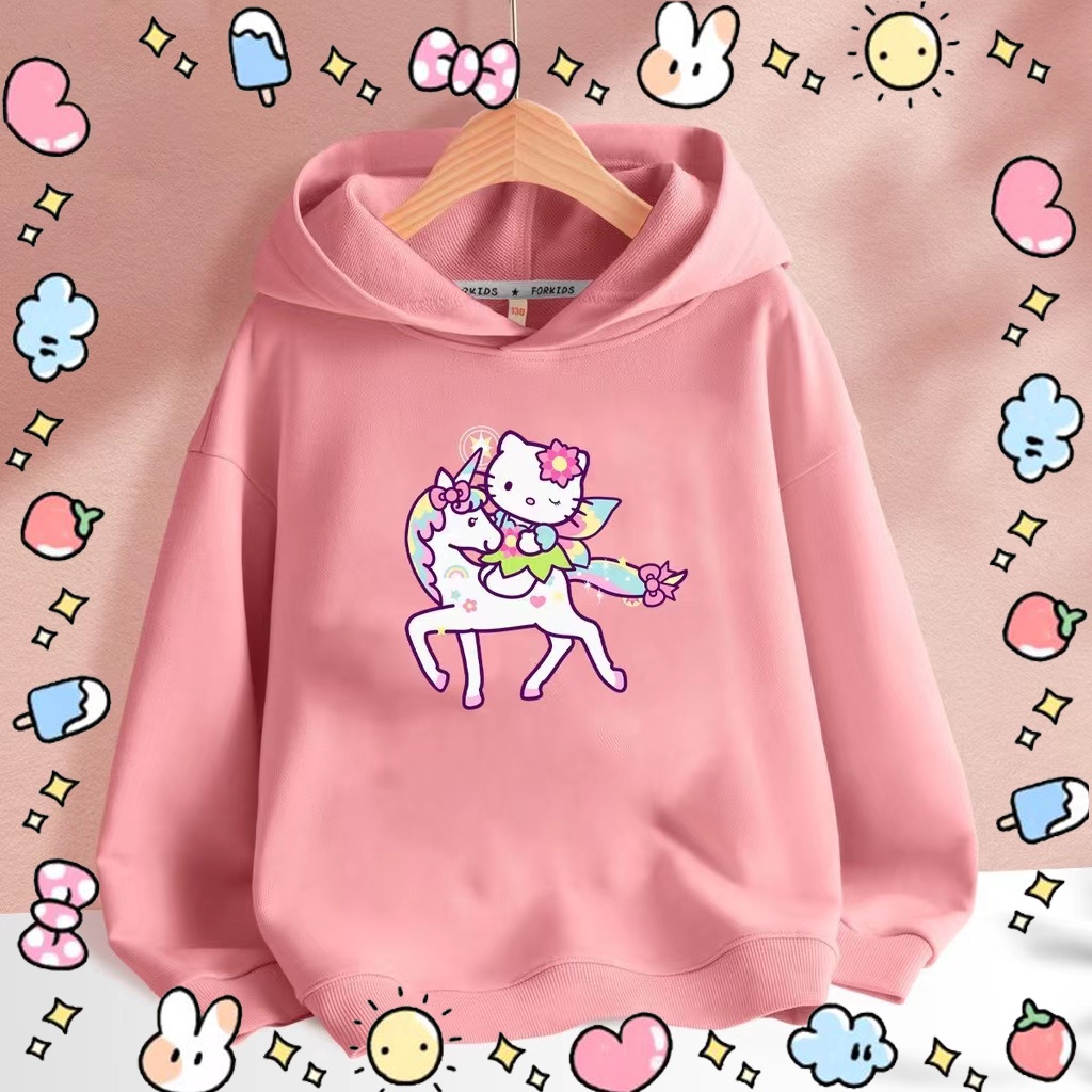Ready Stock】Rainbow Horse Baby Cartoon Sweatshirt Clothes Boy/Girl Hoodie  Kids long sleeve princess Hoodie Kids Girls color tops 100% Cotton coat |  Shopee Malaysia