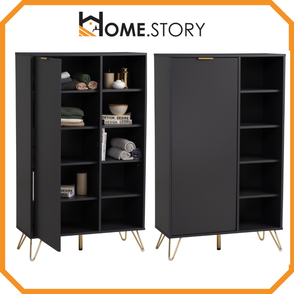 Home.Story Multipurpose Sideboard Storage Box Cupboard Display Bookshelf