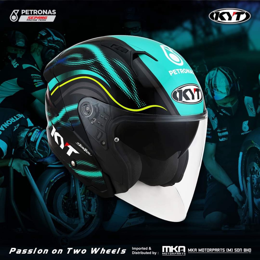 KYT HELMET CASCO KYT NFJ PETRONAS 2.0 ORIGINAL KYT Shopee Malaysia