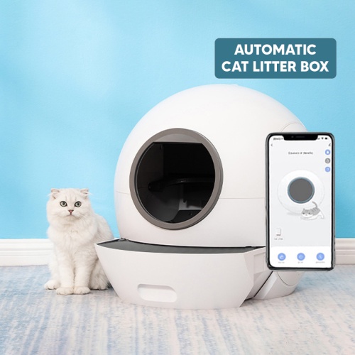 ELSPET Catcare Fully Automatic Cat Litter Box Intelligent Self Cleaning