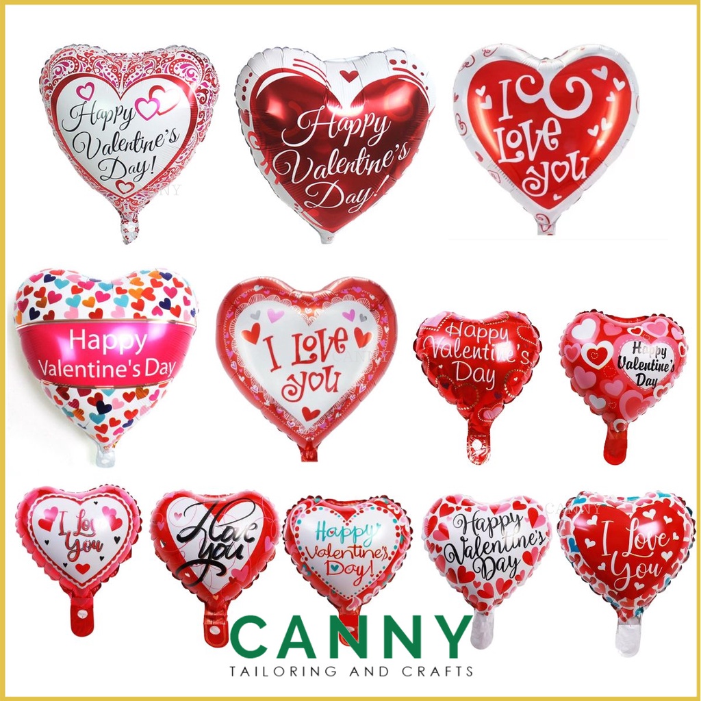18 inch /10 inch Foil Balloon I Love You / Happy Valentines Day / Gift ...