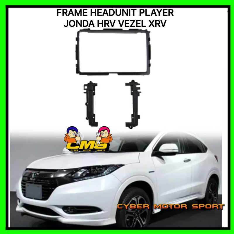 Frame head unit Play honda HRV VEZEL XRV. 9 inch frame head unit honda