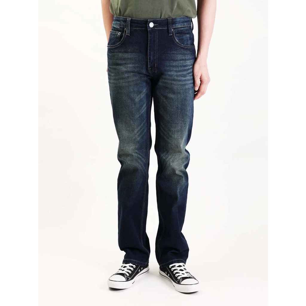 ORIGINAL EDWIN JEANS 505 (7705 2607) (STRAIGHT CUT) WARNA BIRU GELAP