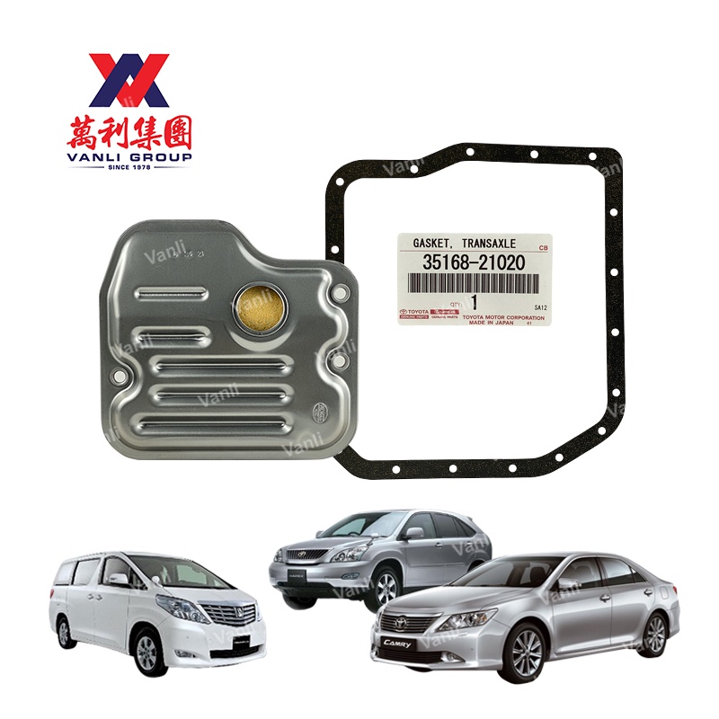 Toyota Auto Transmission Gearbox Filter and Gasket for Toyota Camry