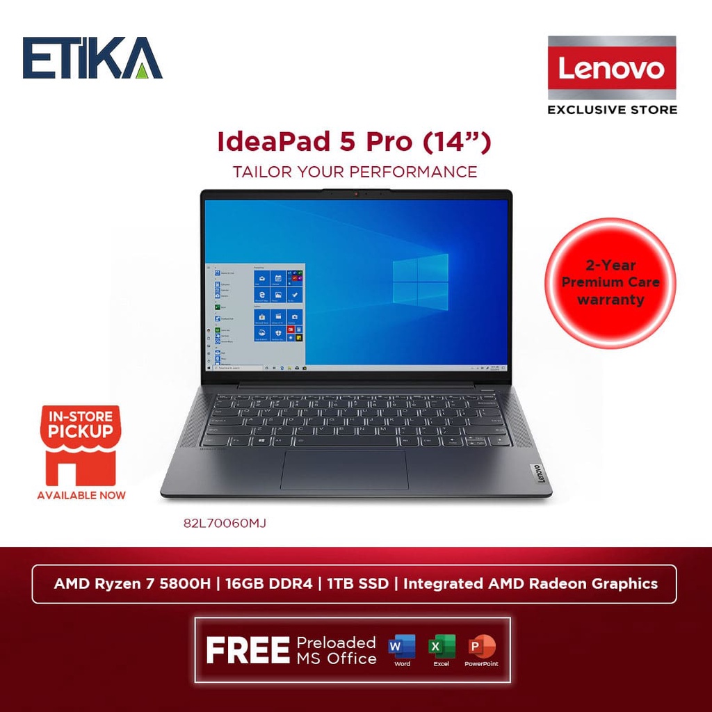 Lenovo IdeaPad 5 Pro Gen 6 (AMD) Price in Malaysia & Specs - RM4399 |  TechNave