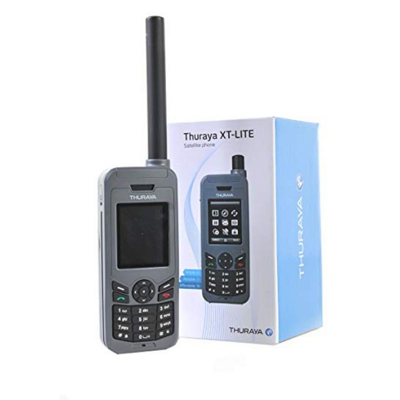 Thuraya XT-LITE Satellite Phone with Prepay SIM Card & 10USD Credit