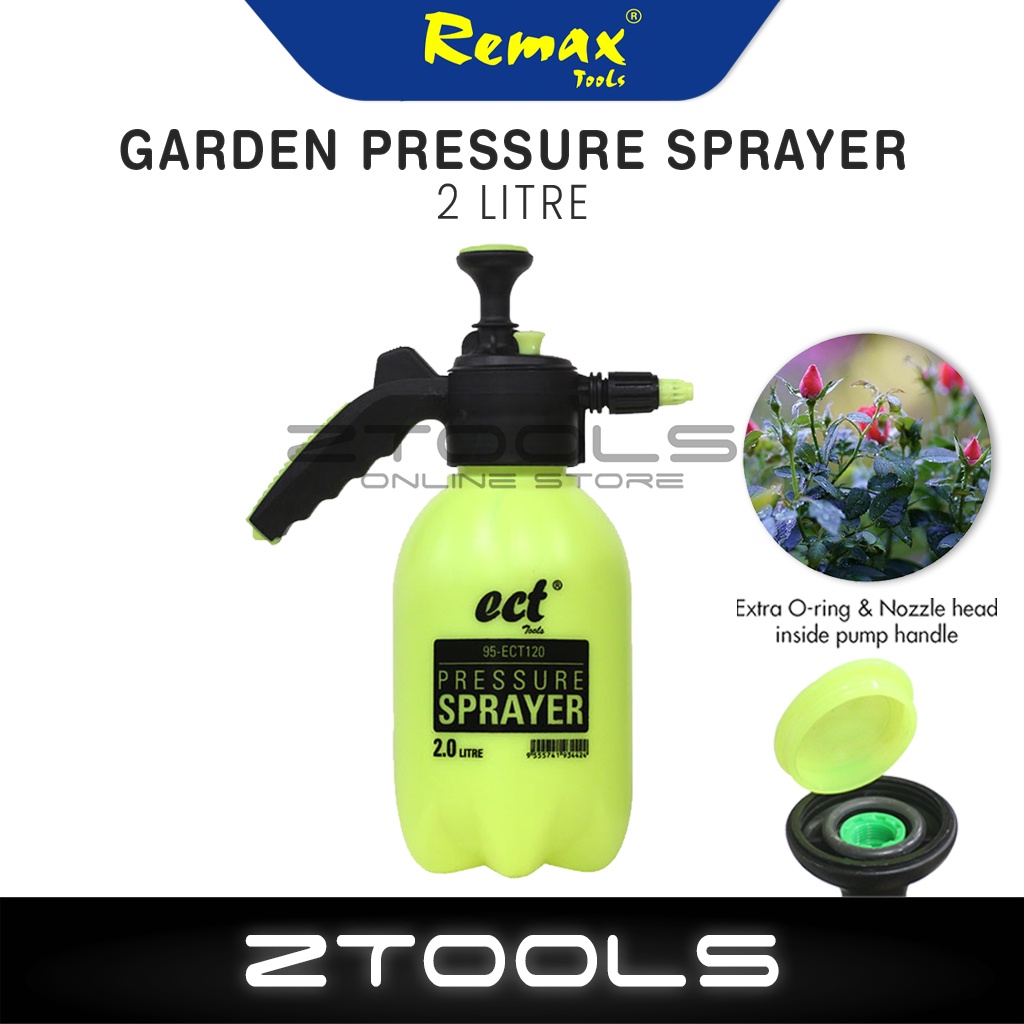 (ZTOOLS) 2L Garden Pump Multi Purpose Pressure Sprayer | Disinfectant Spray Water | Hand Pam for Garden | Nozzle Pump