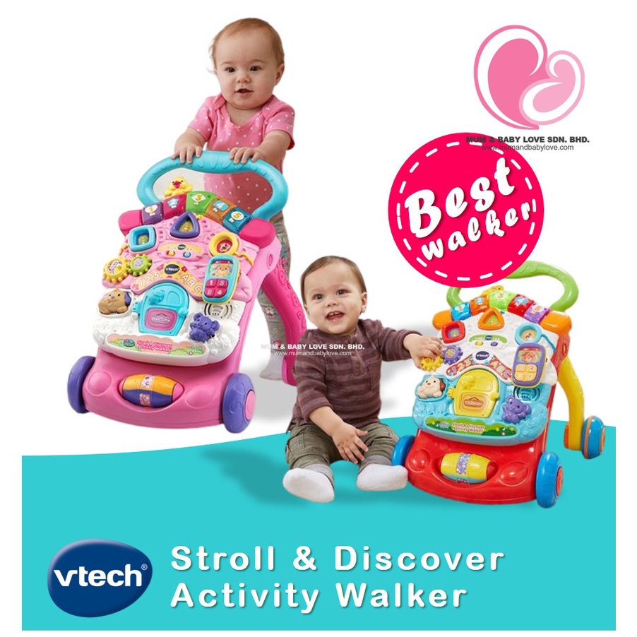 vtech stroll & discover activity walker