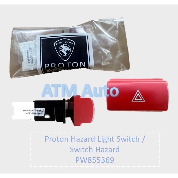 Original Proton Saga BLM, FL & FLX Emergency/ Double Signal Switch